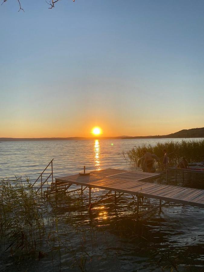 Green Lake House - Private Beach At Balaton Balatonakarattya Ngoại thất bức ảnh