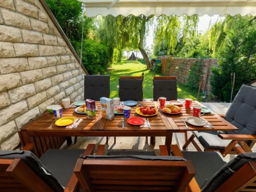 Green Lake House - Private Beach At Balaton Balatonakarattya Ngoại thất bức ảnh